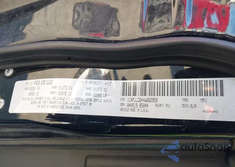 2017 Jeep Cherokee High Altitude Fwd from USA, damaged, VIN 1C4PJLDBXHW662959